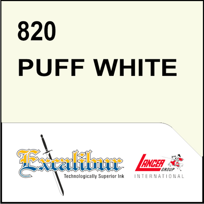 PUFF PRINT INK - INCHIOSTRO 820 PF WHITE (DIRECT PRINT PUFF) - INK PER EFFETTO STAMPA GONFIATA A SBUFFO PUFF