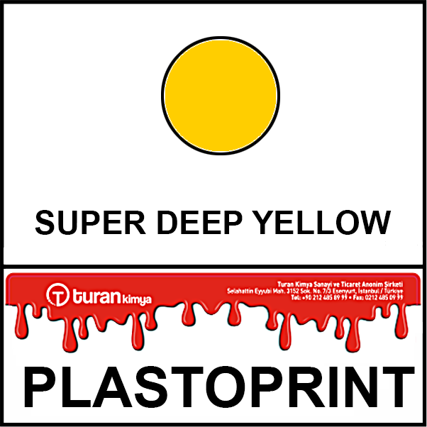 PLASTOPRINT SUPER DEEP YELLOW