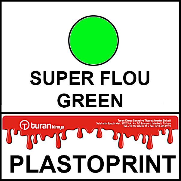 PLASTOPRINT FLOU GREEN