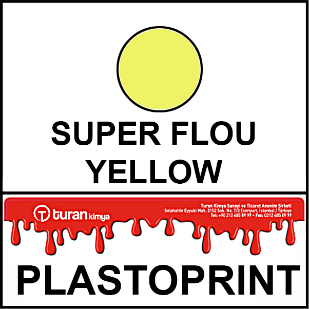 PLASTOPRINT FLOU YELLOW